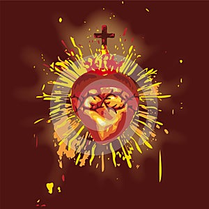 Sacred Heart (vector)