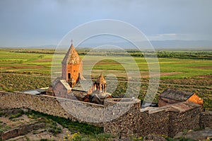 Sacred Khor Virap Monastery photo