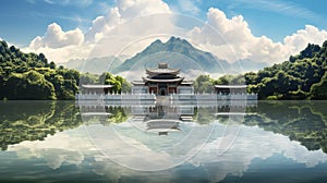 sacred landscape temple building