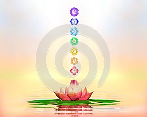 Sacred Lotus And Chakras