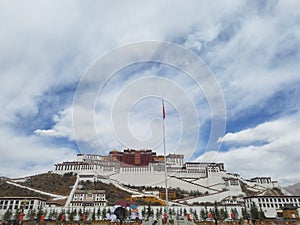 The sacred Potala Palace is a pure land on earth for countless pilgrims.