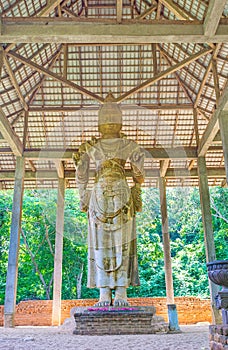The sacred statue of Dambegoda Bodhisattva