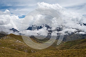 The Sacred Valley near Ollantaytambo