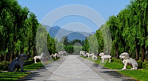 Sacred Way to the Ming Tombs, Beijing, China