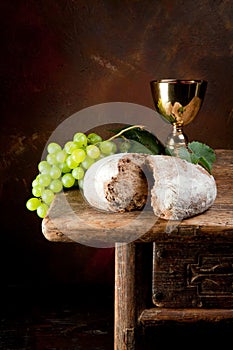 Sacred wine and bread