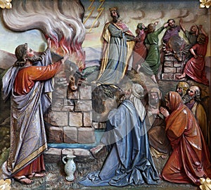 Sacrifice offered by Elijah