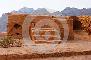 Sacrifice place in ancient Petra,