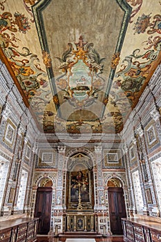 Sacristy Sao Vicente de Fora Monastery Lisbon photo