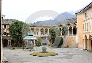 Sacro Monte di Varallo in Italy photo