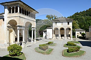 Sacro Monte of Varallo holy mountain, Italy