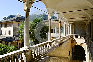 Sacro Monte of Varallo holy mountain, Italy