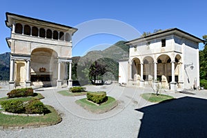 Sacro Monte of Varallo holy mountain, Italy