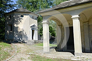 Sacro Monte of Varallo holy mountain, Italy