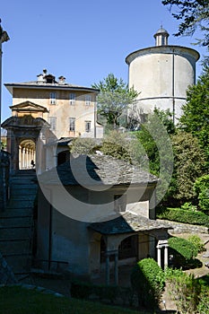 Sacro Monte of Varallo holy mountain, Italy