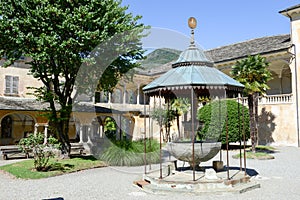 Sacro Monte of Varallo holy mountain, Italy