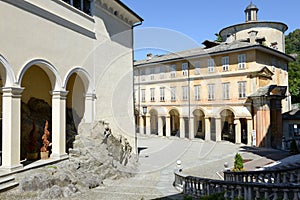 Sacro Monte of Varallo holy mountain, Italy