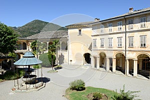 Sacro Monte of Varallo holy mountain, Italy