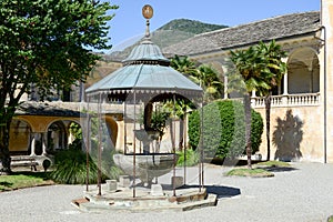 Sacro Monte of Varallo holy mountain, Italy