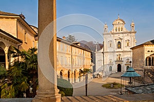 Sacro Monte of Varallo Sesia Piedmont italy