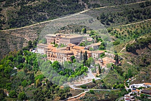 Sacromonte abbey in Granada, Andalusia, Spain