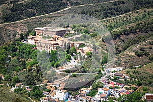 Sacromonte abbey in Granada, Andalusia, Spain