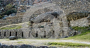 The Sacsayhuaman Inca Archaeological Park in Cusco, Peru