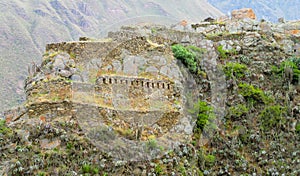 Sacsayhuaman inca city ruin