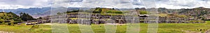 Sacsayhuaman, Inca ruins in Cusco or Cuzco town, Peru