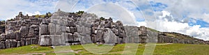 Sacsayhuaman, Inca ruins in Cusco or Cuzco town, Peru