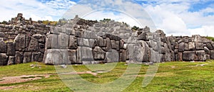 Sacsayhuaman, Inca ruins in Cusco or Cuzco town, Peru