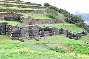 Sacsayhuaman Incan wall complex- Peru 11