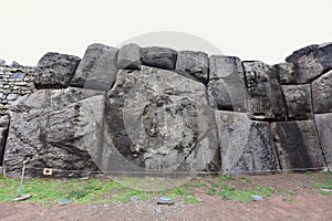 Sacsayhuaman Incan wall complex- Peru 167