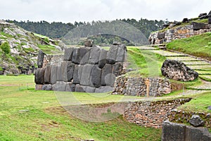 Sacsayhuaman Incan wall complex- Peru 19