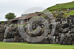 Sacsayhuaman Incan wall complex- Peru 53