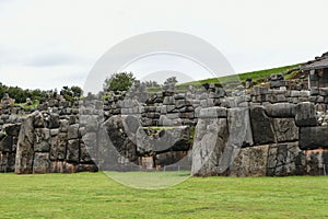 Sacsayhuaman Incan wall complex- Peru 75