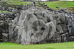 Sacsayhuaman Incan wall complex- Peru 84