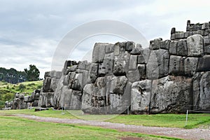 Sacsayhuaman Incan wall complex- Peru 96