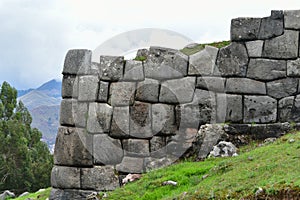 Sacsayhuaman Incan wall complex- Peru 112 photo