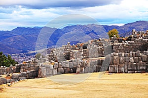 Sacsayhuaman, ruinas incas en Cusco, photo