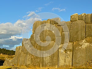 Sacsayhuaman Ruins,Cuzco, Peru.