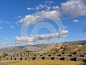 Sacsayhuaman Ruins,Cuzco, Peru.