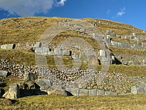 Sacsayhuaman Ruins,Cuzco, Peru.