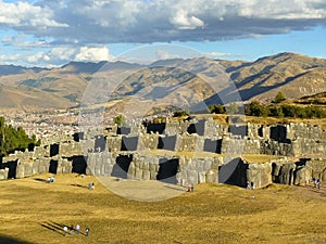 Sacsayhuaman Ruins,Cuzco, Peru.