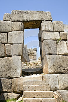 Sacsayhuaman Stairs and Doorway