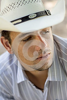 Sad cowboy