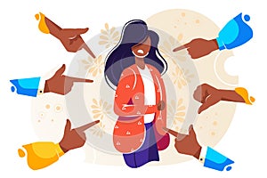 Sad or depressed young woman