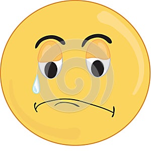 Sad face