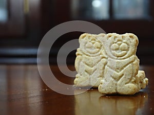 Sad and lonelys teddy bear cookie