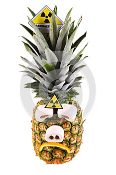 Sad pineapple photo
