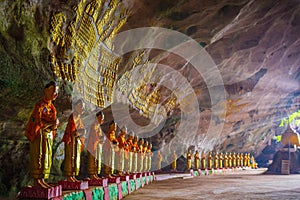Sadan Sin Min cave. Hpa-An, Myanmar Burma photo